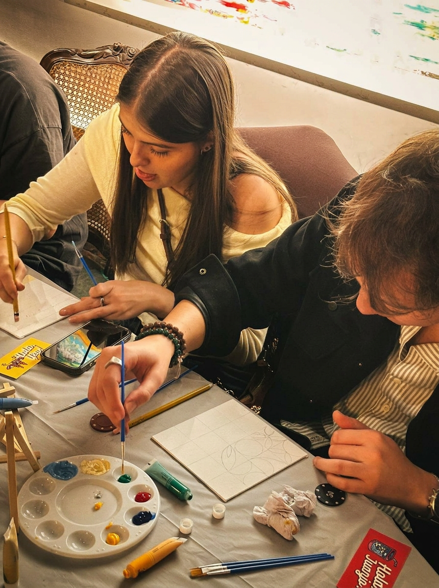 Taller creativo en Casa Apolonia
