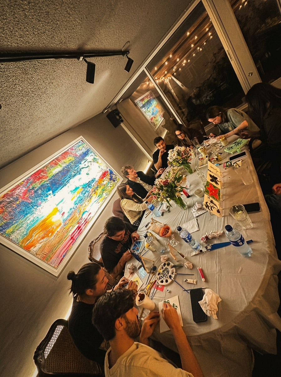 Cena experiencial en Casa Apolonia